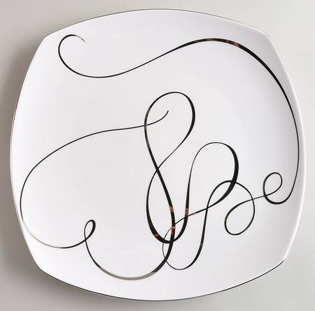 Love Story Square 11" Square Serving Platter