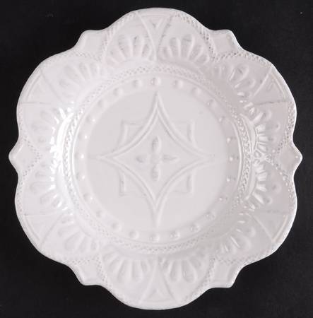 Blanc Amelie Salad Plate