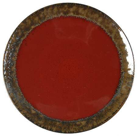 Calder Red Salad Plate