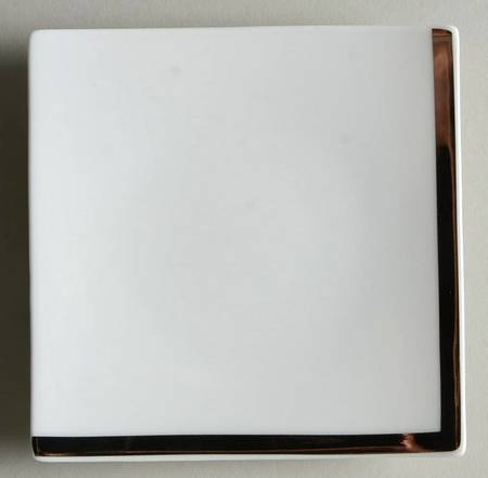 Oxygene Platinum 4" Square Plate