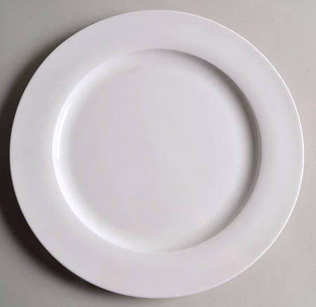 Lucerne White (Delray) 12" Chop Plate (Round Platter)