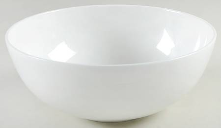 Lucerne White (Delray) 9" Salad Serving Bowl
