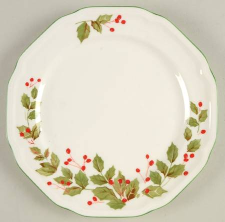 Holiday Berries Salad Plate