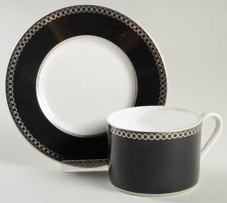 Jayden Flat Cup & Saucer Set