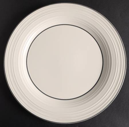 Swirl Graphite Banded 12" Chop Plate (Round Platter)