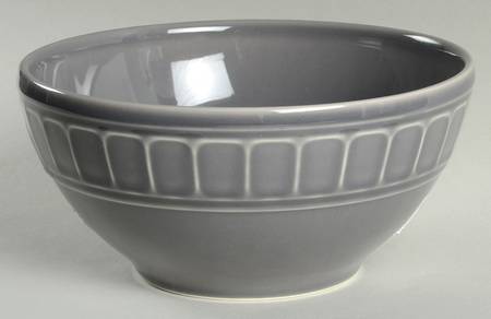 Venice Concrete Grey 7" Round Serving Bowl