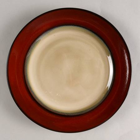 Ava Red Salad Plate