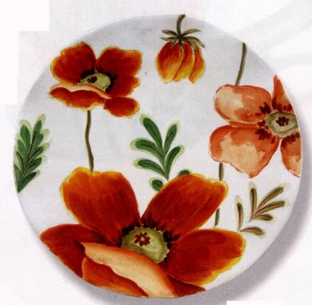 Cream Poppy Ball by Maxcera Corp