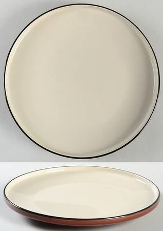 Alpine Red Salad Plate