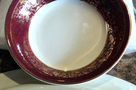 M278bu Burgundy by Myott Staffordshire