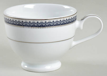 Platinum Crown Cobalt Blue Footed Cup