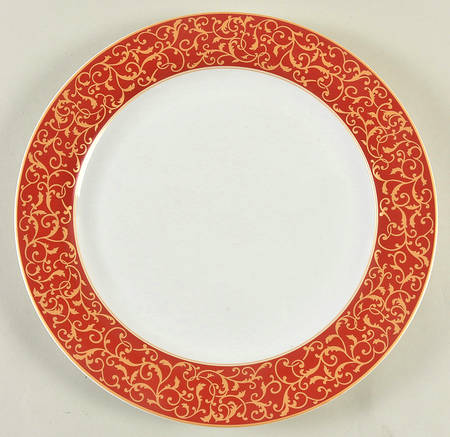 Parchment Rouge 12" Chop Plate (Round Platter)