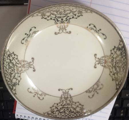 Something Old Large Rim Soup Bowl