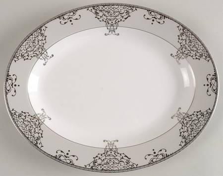 Something Old 14" Oval Serving Platter
