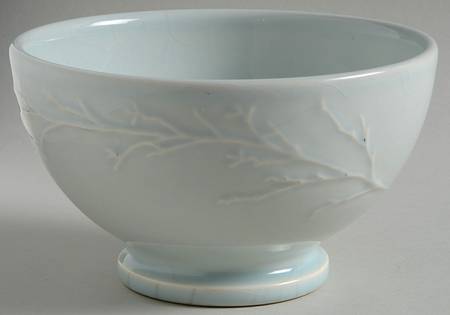 Springtime Light Blue Soup/Cereal Bowl