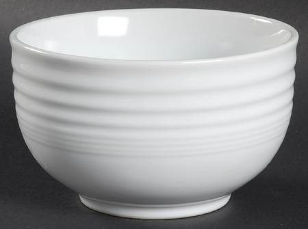 Concentric White Soup/Cereal Bowl