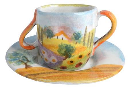 Nuovo Sogno Espresso Cup and Saucer Set by Modigliani