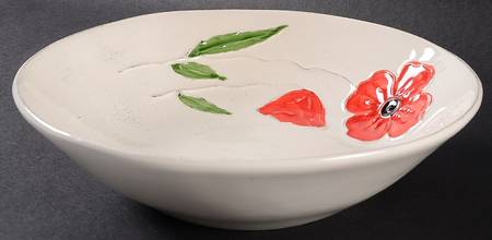 MLJ7 Hand Painted Soup/Cereal Bowl