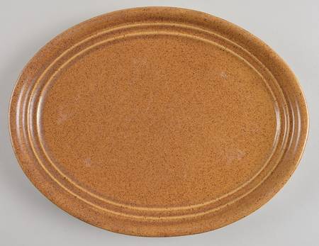 Mojave Brown 12" Oval Serving Platter