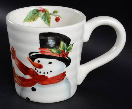 Top Hat Snowman Mug
