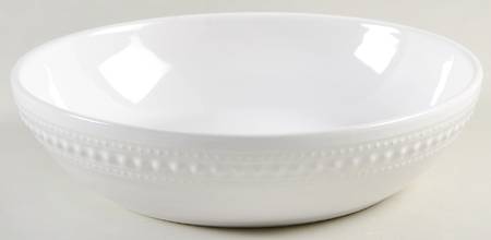 M2A20 White 8" Individual Pasta Bowl