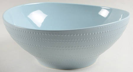 Ryder Blue 9" Round Vegetable Bowl