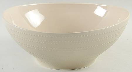 Ryder Beige 10" Round Vegetable Bowl