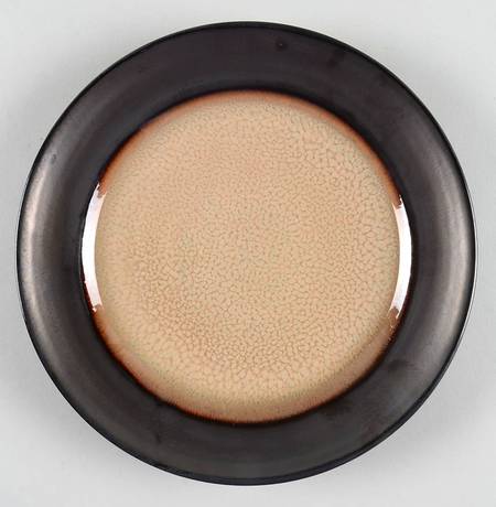 Crescent Collection Sandstone Salad Plate