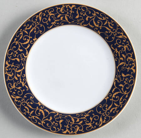 Parchment Cobalt Bread & Butter Plate