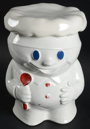 Bobby the Baker Cookie Jar & Lid