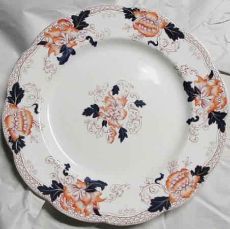 Roseville (Rust&amp;Cobalt) by John Maddock &amp; Sons