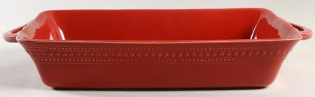 M2A20 Red 16" Rectangular Baker