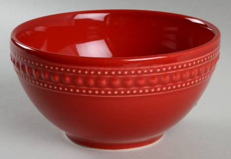 M2A20 Red Soup/Cereal Bowl
