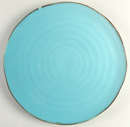 MLJ17 Turquoise 15" Chop Plate (Round Platter)