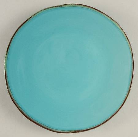 MLJ17 Turquoise Salad Plate
