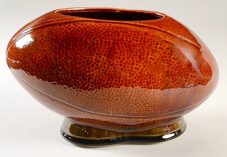 Boy on Football Cookie Jar No Lid by Nelson McCoy