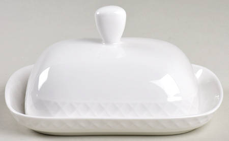 Trellis White 1/4 Lb Covered Butter