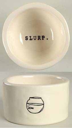 Rae Dunn Pet Products Cat Bowl