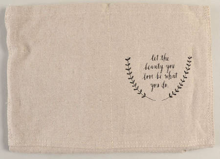 Rae Dunn Kitchenware Cloth Kitchen Apron by Magenta