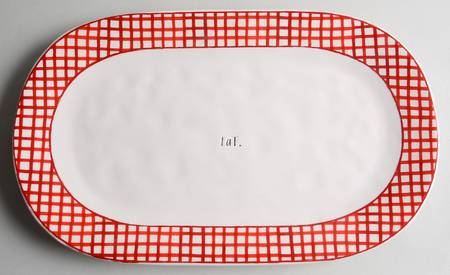 Rae Dunn Kitchenware 14" Oval Serving Platter by Magenta