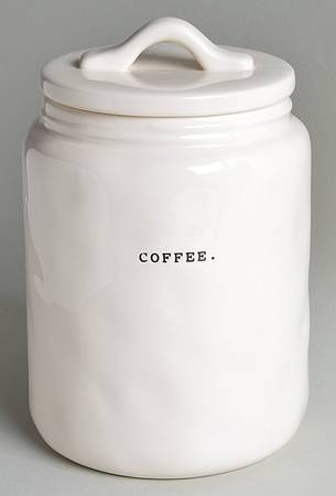 Rae Dunn Kitchenware Coffee Canister & Lid by Magenta