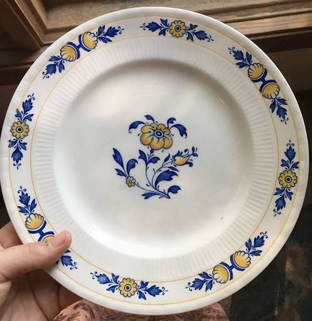 Kent (Yellow-Blue Flowers) by Myott Staffordshire