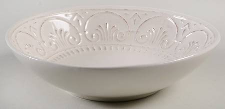 MLJ15 Cream 9" Individual Pasta Bowl