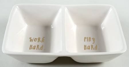 Stem Print (2 Part) Rectangular Divided Dish