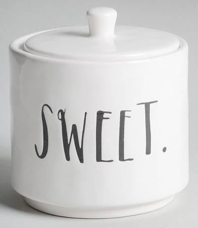 Stem Print Sugar Bowl & Lid