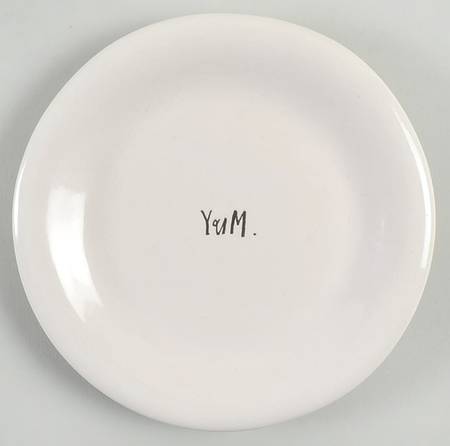 Stem Print Appetizer Plate
