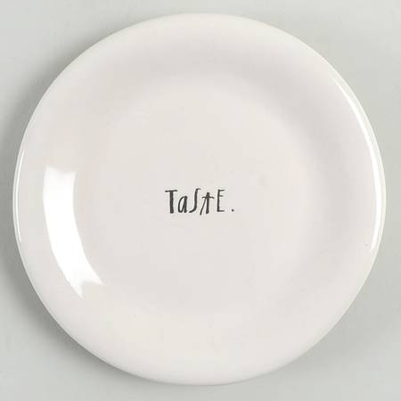 Stem Print Appetizer Plate