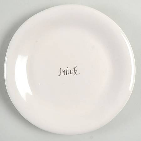 Stem Print Appetizer Plate