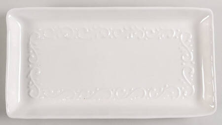 MLJ16 White 11" Rectangular Tray