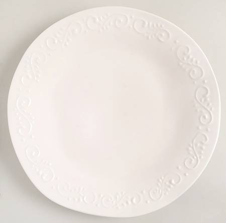MLJ16 White Dinner Plate